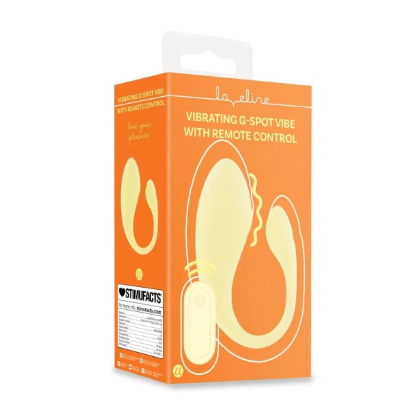 Vibrating G-Spot Vibe with Remote Control - Vibro-Ei