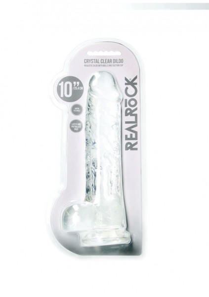 Real Rock 10" / 25,4 cm Realistic Dildo with Balls