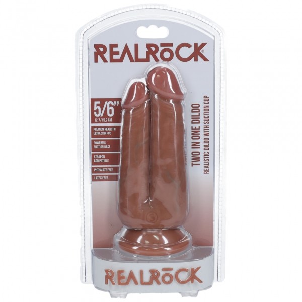 Real Rock - Two in One Dildo 5"/6" - 12,7/15,2 cm