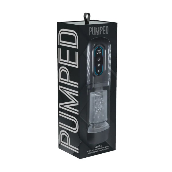 Vortex - Suction Rotation and Thrusting Masturbator Pump - mit Voice Function