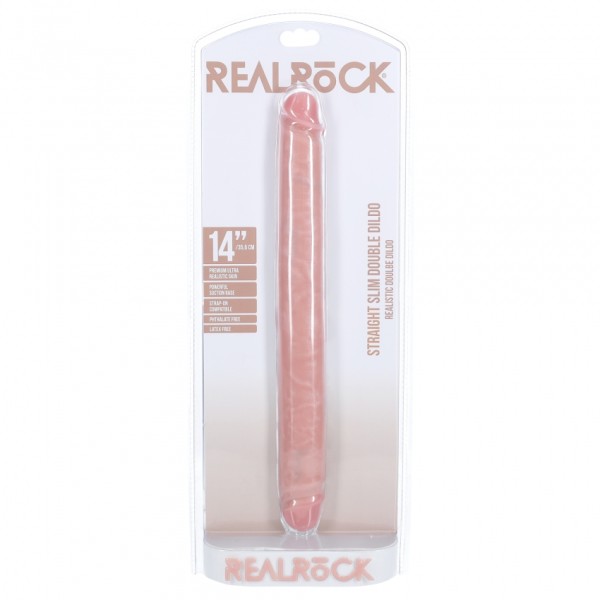 Real Rock - Slim Double Ended Dong 14" / 35,6 cm