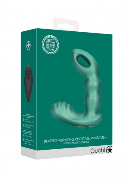 Ouch! - Ribbed Vibrating Prostate Massager