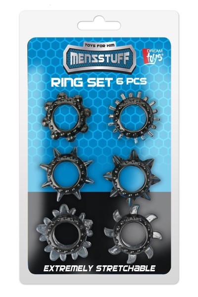 MenzStuff - Stretcheable Ring Set