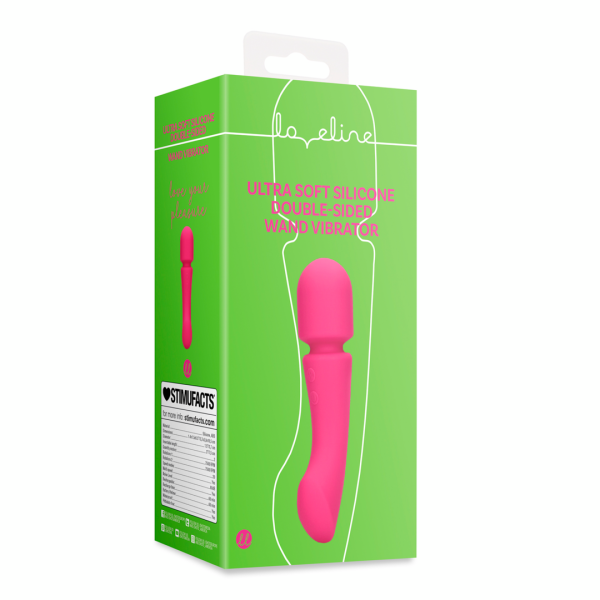 loveline - Ultra Soft Silicone Double-Sided Wand Vibrator