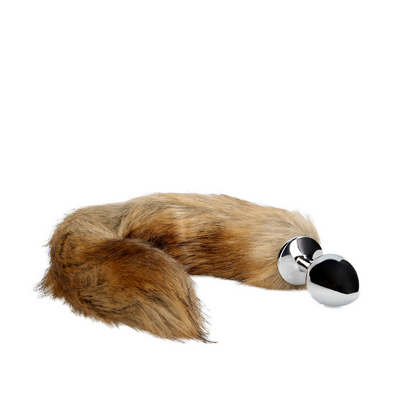 Ouch! - Fox Tail with Metal Butt Plug