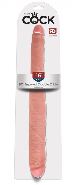 16&quot; Tapered Double Dildo