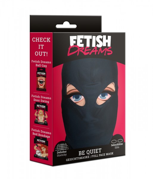 Fetish Dreams - Be Quiet - Full Face Mask