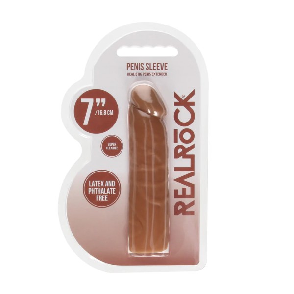 Real Rock - 7"/17 cm Penis Sleeve