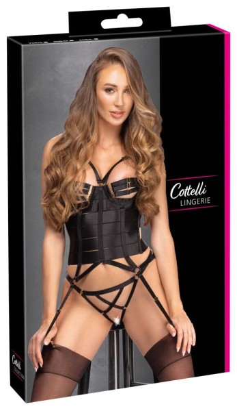 Set Strapscorsage und String