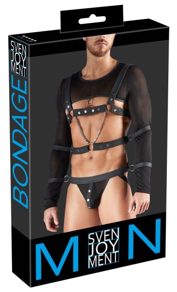 Svenjoyment Bondage - Harness Set - bis 2XL