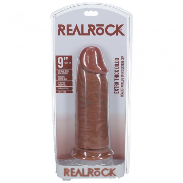 Real Rock - Extra Thick Straight without Balls 9" / 23 cm