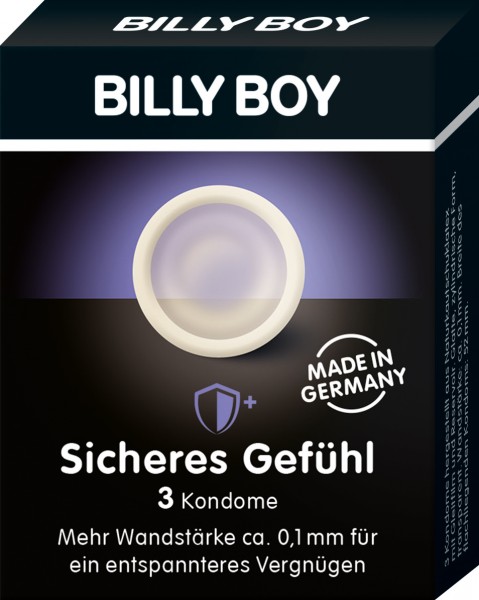 BILLY BOY - Sicheres Gefühl - 3 Kondome