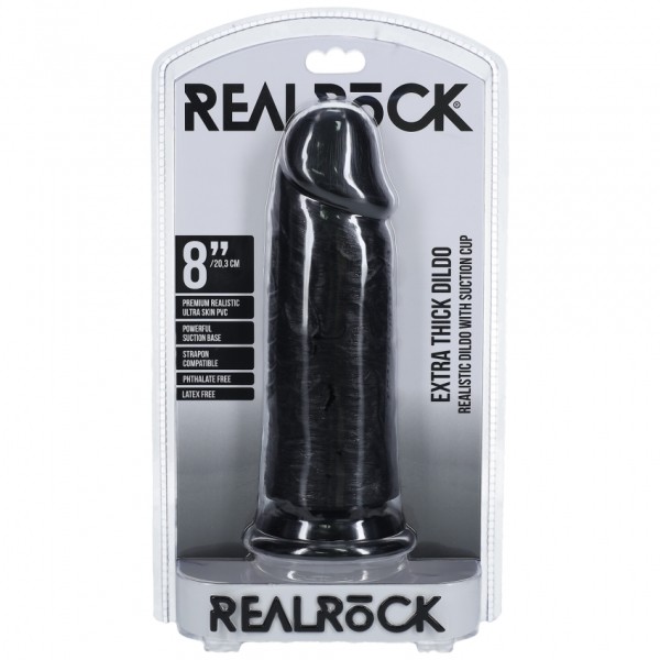 Real Rock - Extra Thick Straight without Balls 8" / 20,3 cm