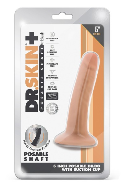 Dr. Skin - Plus 5" Posable Dildo
