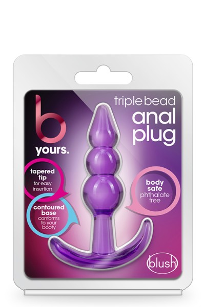 B Yours - Triple Bead Anal Plug