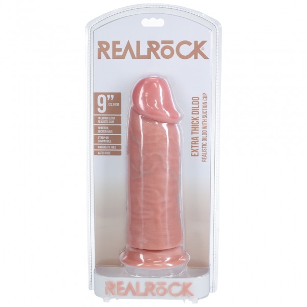 Real Rock - Extra Thick Straight without Balls 9" / 23 cm