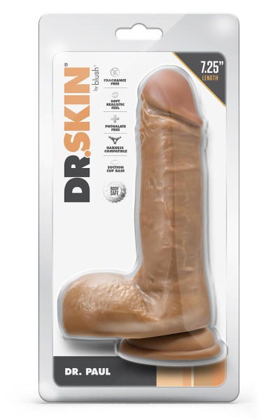 Dr. Skin - Dr. Paul 7.25" Dildo with Balls