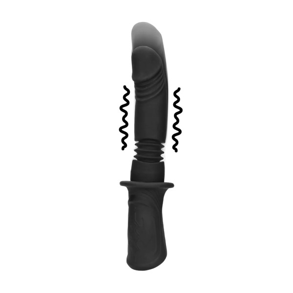 Ouch! - Hand Held Vibrating and Thrusting Sex Machine