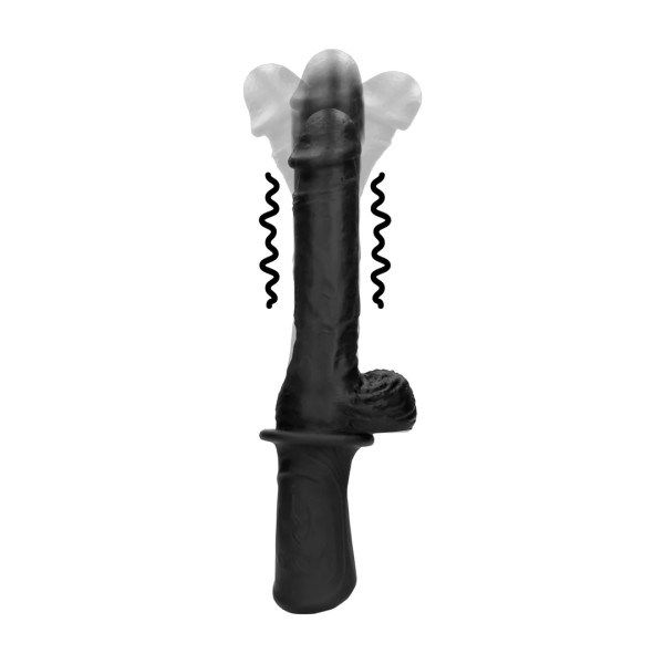 Ouch! - Hand Held Liquid Silicone Vibrating and Thrusting Sex Machine