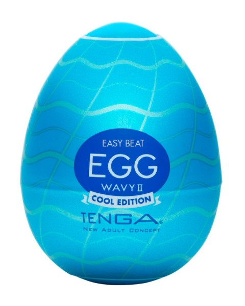 Tenga - Egg Wavy II Cool Edition