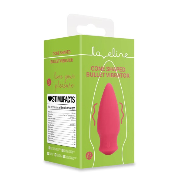 loveline - Cone Shaped Bullet Vibrator