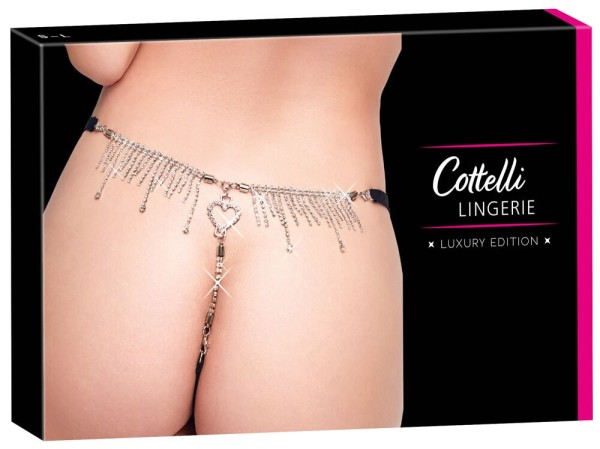 Schmuck String mit Strass-Kette