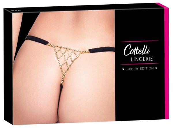 Schmuck String mit Strass