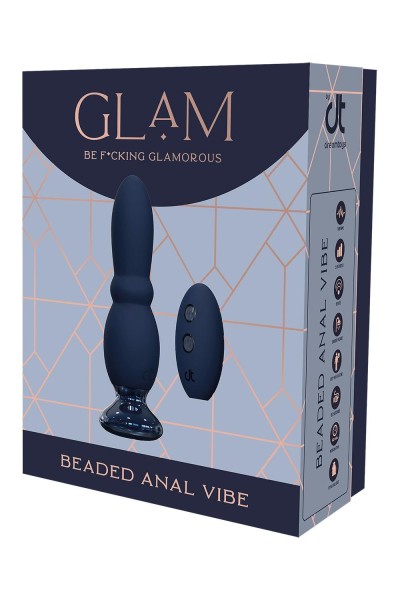 Glam Beaded Anal Vibe