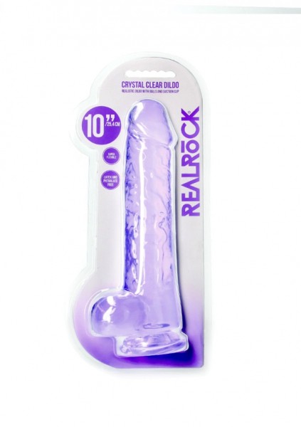 Real Rock 10" / 25,4 cm Realistic Dildo with Balls