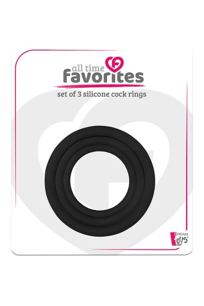 All Time Favorites - Silicone Cock Rings